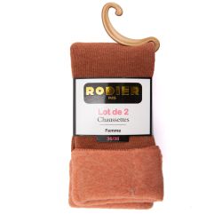 Fanta lot de 2 chaussettes femme Femme RODIER