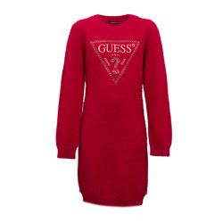 Robe pull ml j4bk11z3k20-jblk Enfant GUESS Robe pull ml j4bk11z3k20-jblk Enfant GUESS