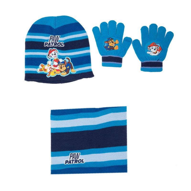 Bonnet gant snood paw patrol paw24-2242 Enfant TOM & KIDDY