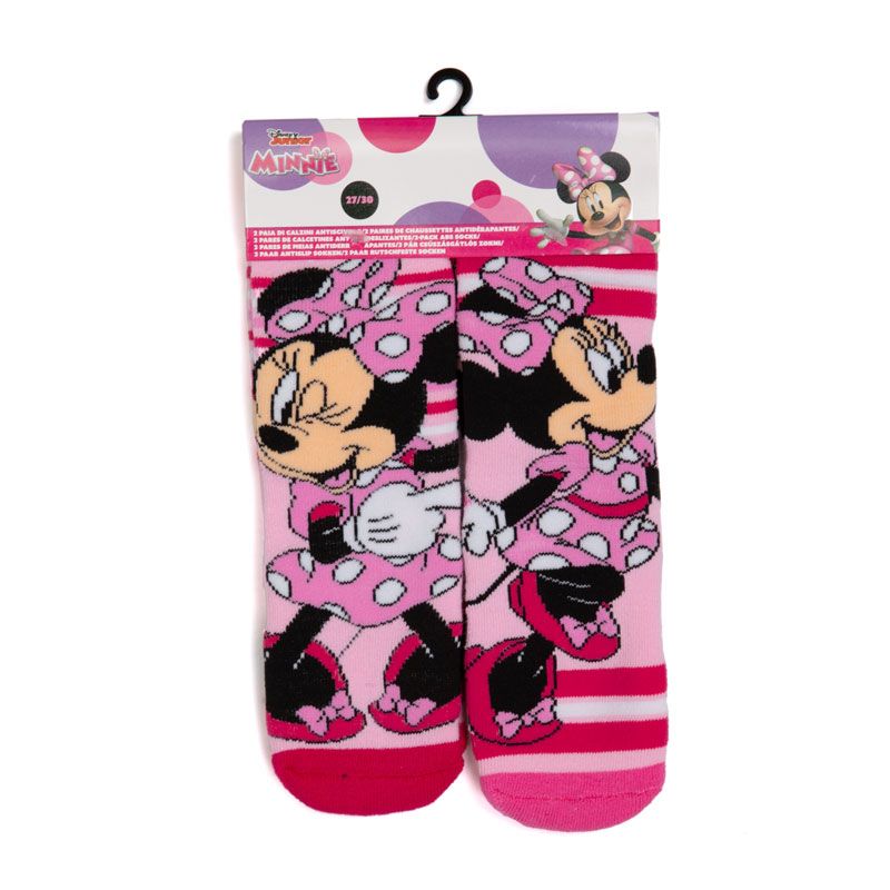 Lot de 2 chaussettes minnie min24-2218 Enfant TOM & KIDDY