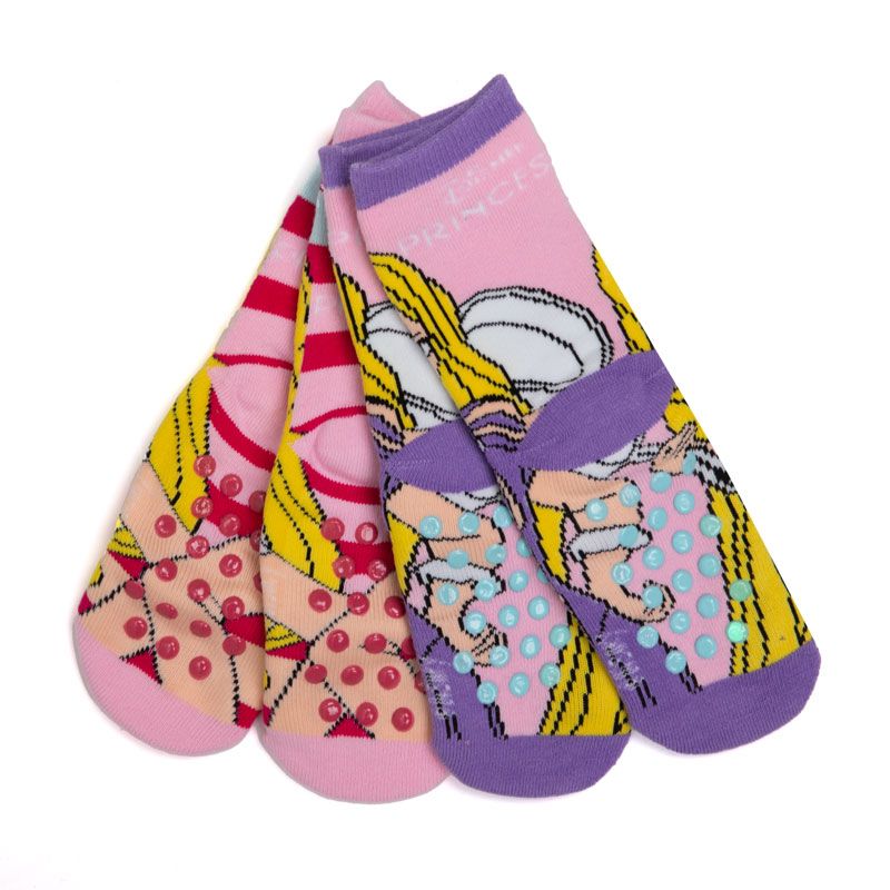 Lot de 2 chaussettes princesse pri24-2223 Enfant TOM & KIDDY