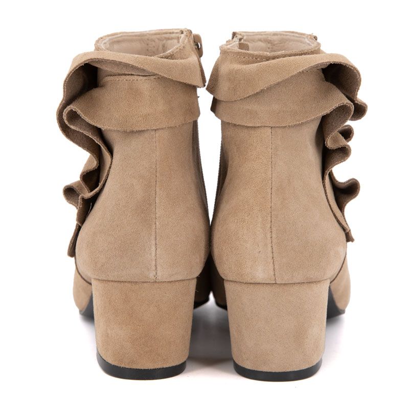 BOTTINE MANTIK VELOUR BEIGE T36-41 BOTTINE MANTIK VELOUR BEIGE T36-41