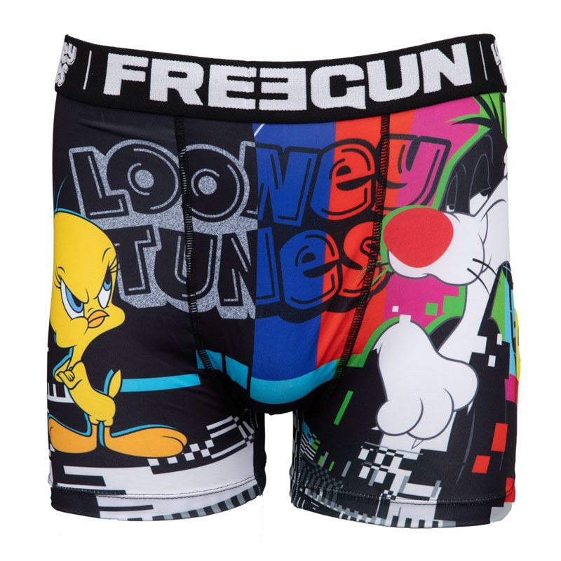 Boxer homme microfibre looney tunes fg/lo11/1/bm/syl Homme FREEGUN