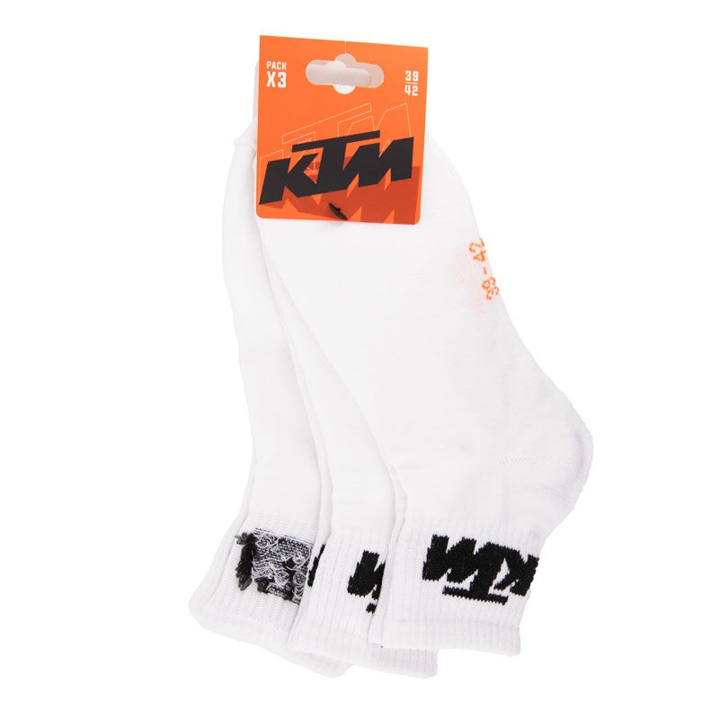 LOT DE 3 CHAUSSETES MID HOMME KTM/1/SMDX3/BL39