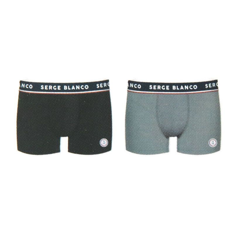 Lot de 2 homme boxer coton elasthanne serge blanco Homme SERGE BLANCO Lot de 2 homme boxer coton elasthanne serge blanco Homme SERGE BLANCO