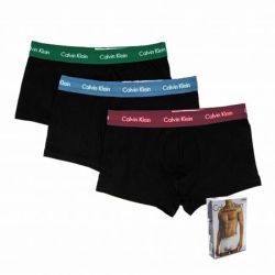Lot de 3 boxers coton doux stretch Homme CALVIN KLEIN Lot de 3 boxers coton doux stretch Homme CALVIN KLEIN