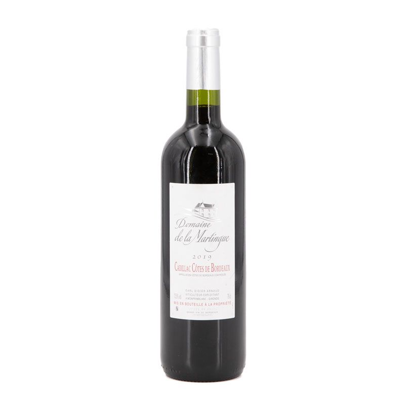 Aoc cadillac cotes de bordeaux rouge 2019 domaine de la martingue ar14 Mixte DOMAINE DE LA MARTINGUE