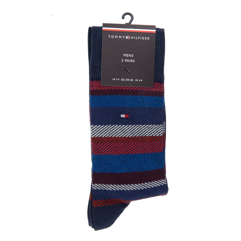 Chaussette th hommekaki sock 2p herringbone stripe, 39/46 Homme TOMMY HILFIGER Chaussette th hommekaki sock 2p herringbone stripe, 39/46 Homme TOMMY HILFIGER