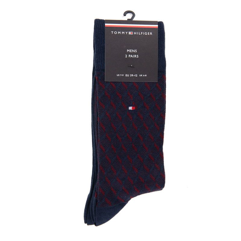 Chaussette th homme dark green sock 2p 3d graphic, 39/46 Homme TOMMY HILFIGER Chaussette th homme dark green sock 2p 3d graphic, 39/46 Homme TOMMY HILFIGER