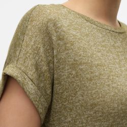 Pull maille chiné Brianna manches retroussées Femme VERO MODA
