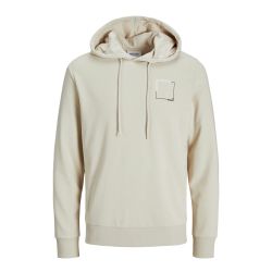 Sweat capuche jjverner chambray blue 12269318 4236 Homme JACK & JONES