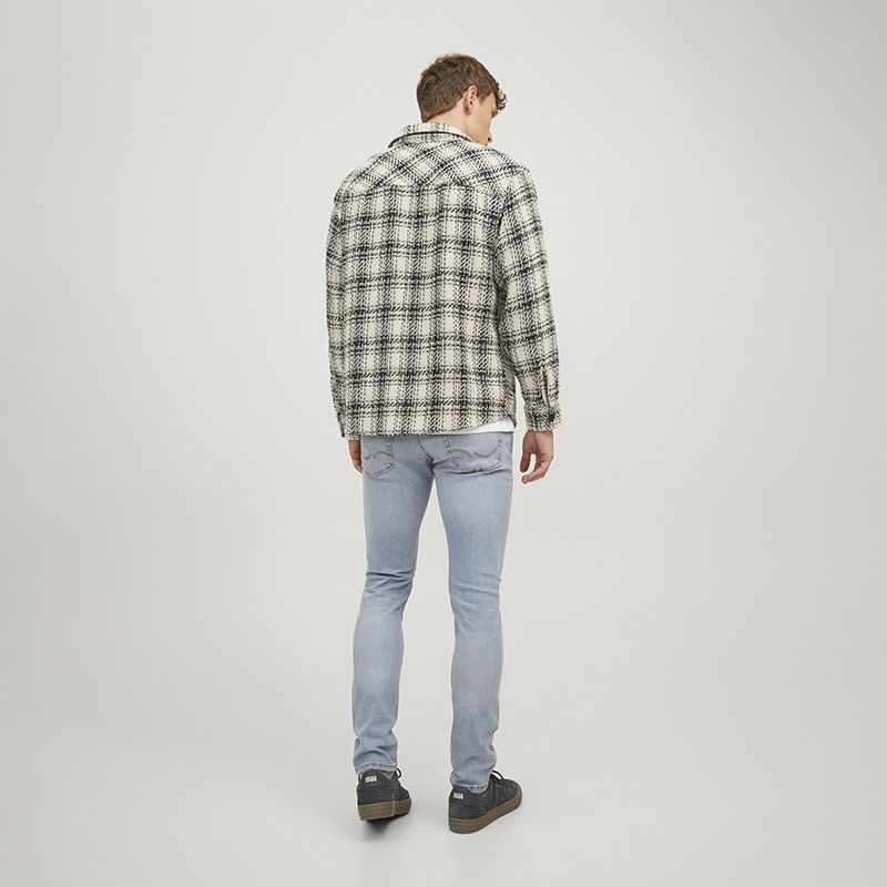 Jeans jwhglenn blue denim 12243810 4285 Homme JACK & JONES