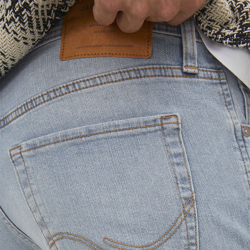 Jeans jwhglenn blue denim 12243810 4285 Homme JACK & JONES