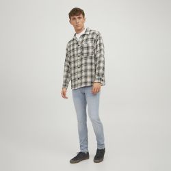 Jeans jwhglenn blue denim 12243810 4285 Homme JACK & JONES