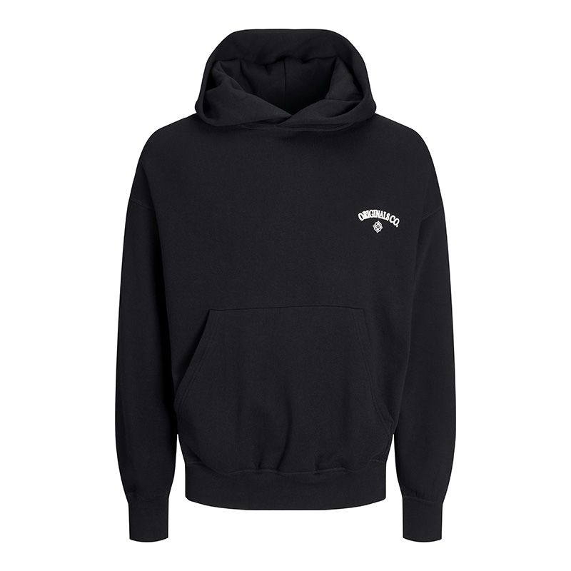 Sweat a capuche jwhsantorini black 12277623 4285 Homme JACK & JONES