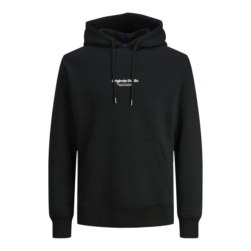 Sweat a capuche jorvesterbro black 12241687 4367 Homme JACK & JONES