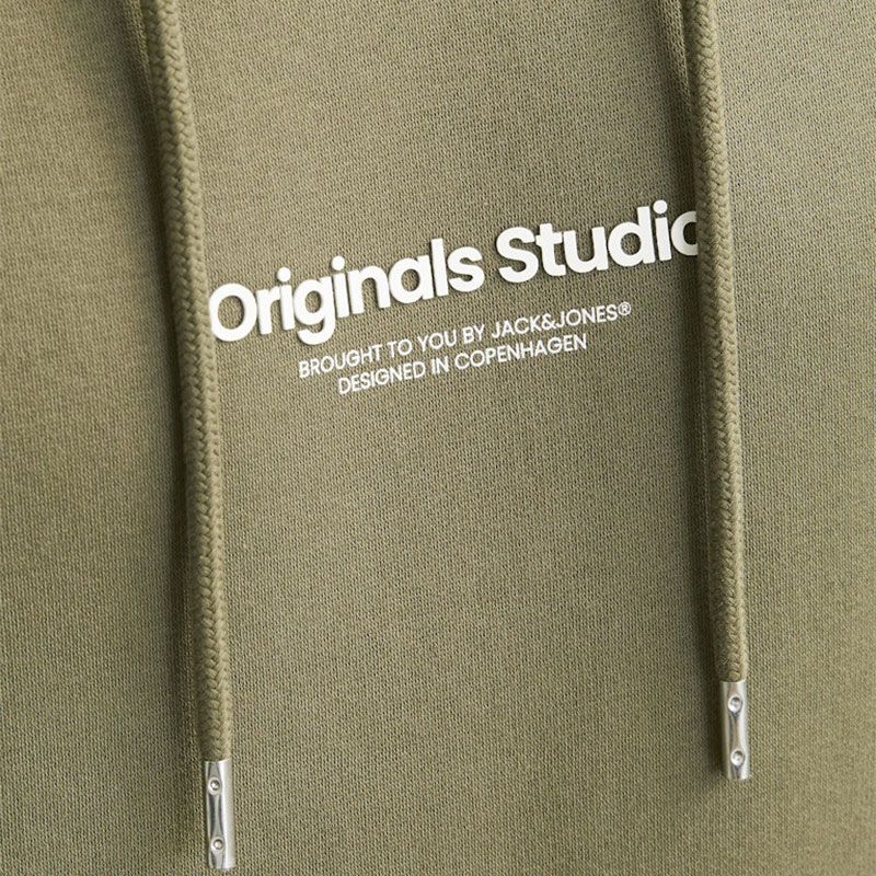 Sweat a capuche jorvesterbro black 12241687 4367 Homme JACK & JONES