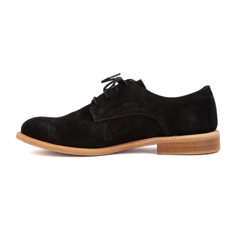 Derbies leonardo02 black nubuck 40/46 Homme LUSQUINOS
