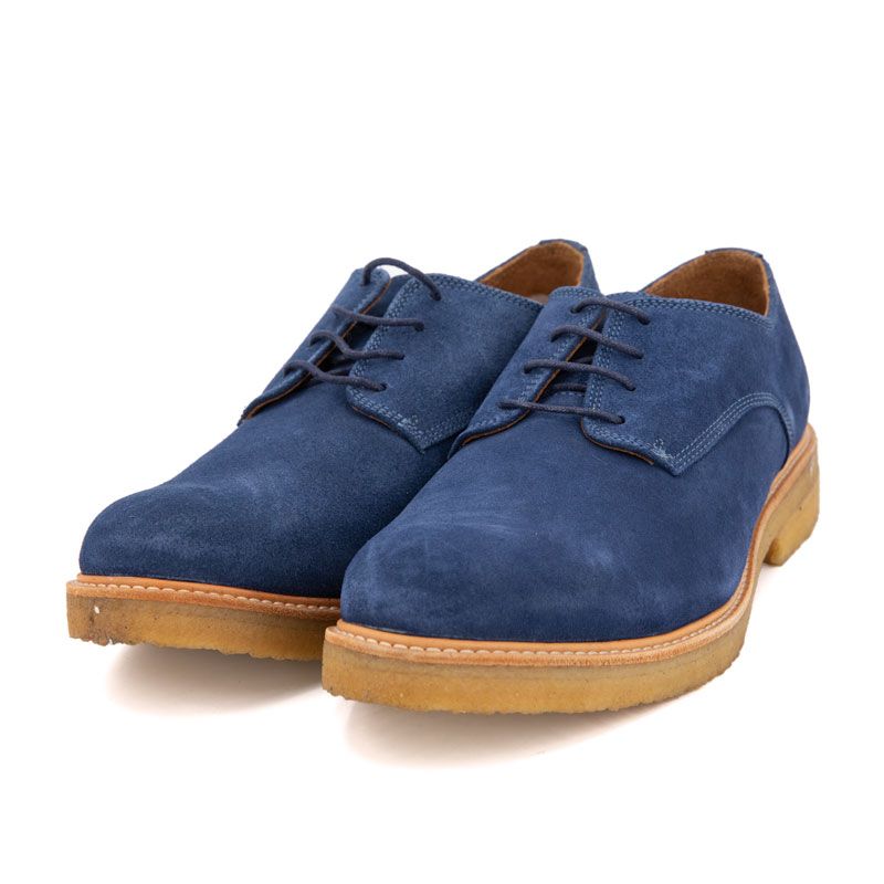 Derbies earl01 cobalt suede nubuck 40/46 Homme LUSQUINOS