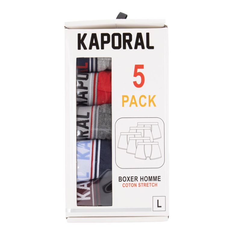 PACK DE 5 BOXERS RONEL