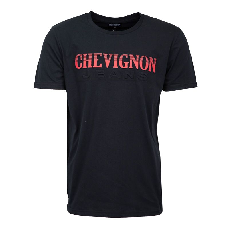 Tee shirt mc embos prato Homme CHEVIGNON