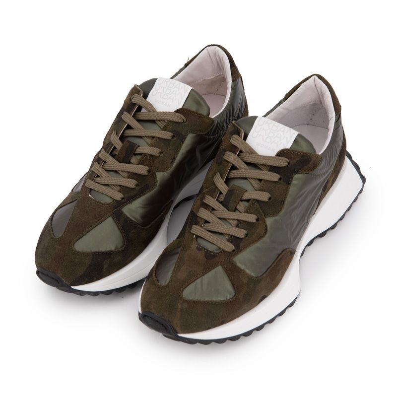 Basket 5196 metal 610 + camuflado verde 35/42 Femme URBAN Basket 5196 metal 610 + camuflado verde 35/42 Femme URBAN