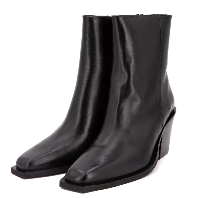 Bottine a talon 24000 black 36/41 Femme NOVITA