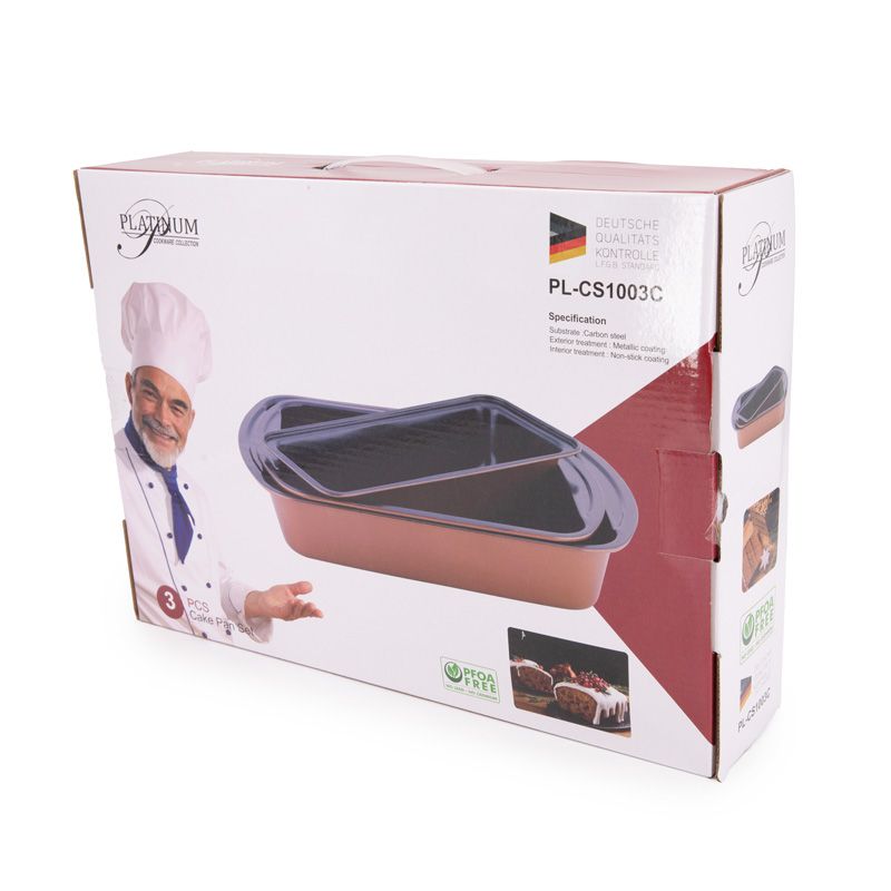 Ustensiles de cuisson 3 pcs cs1003c Mixte PLATINUM