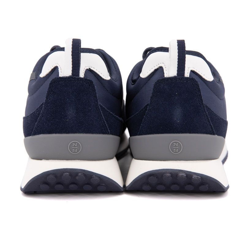 BASKET OFF WHITE-NAVY A3-HORIZ P 007 24AW T39/43