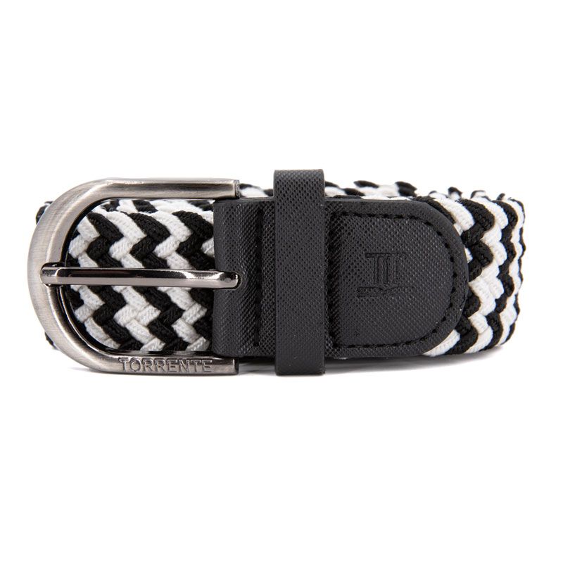 Ceinture tressée en tissu Homme TORRENTE