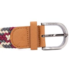 Ceinture tressée en tissu Homme TORRENTE