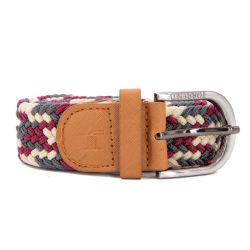 Ceinture tressée en tissu Homme TORRENTE