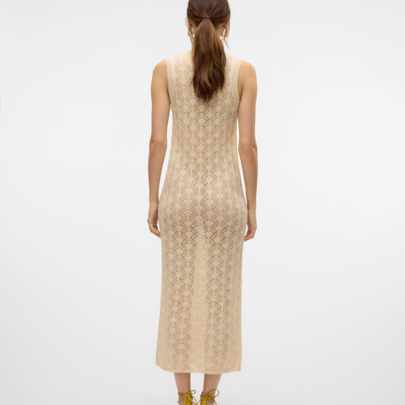 Robe vmnewverena birch 10321553 4235 Femme VERO MODA