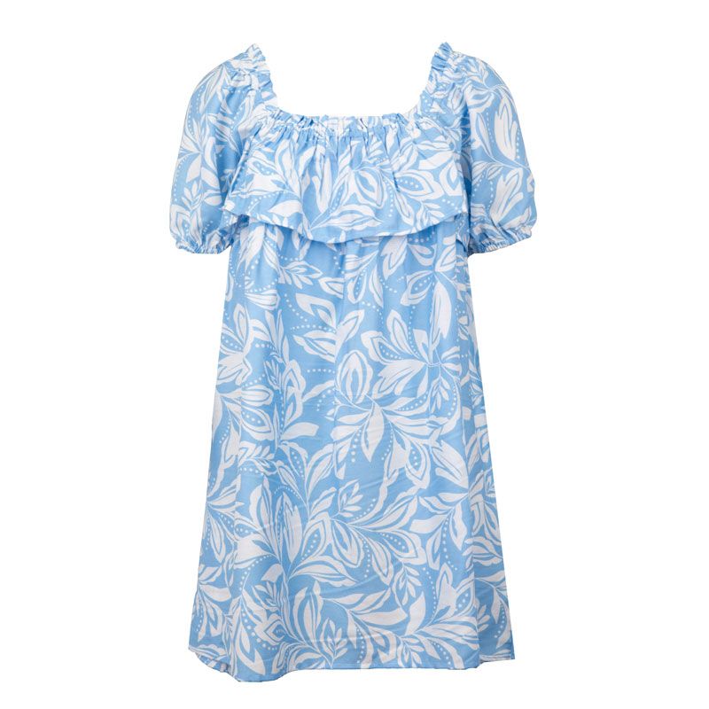 Robe bicolore bleu rociel Femme LA PETITE ETOILE