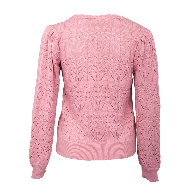 Pull v rose magy Femme LA PETITE ETOILE Pull v rose magy Femme LA PETITE ETOILE