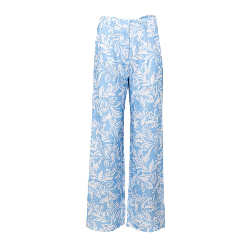 Pantalon bicolore bleu pamea Femme LA PETITE ETOILE