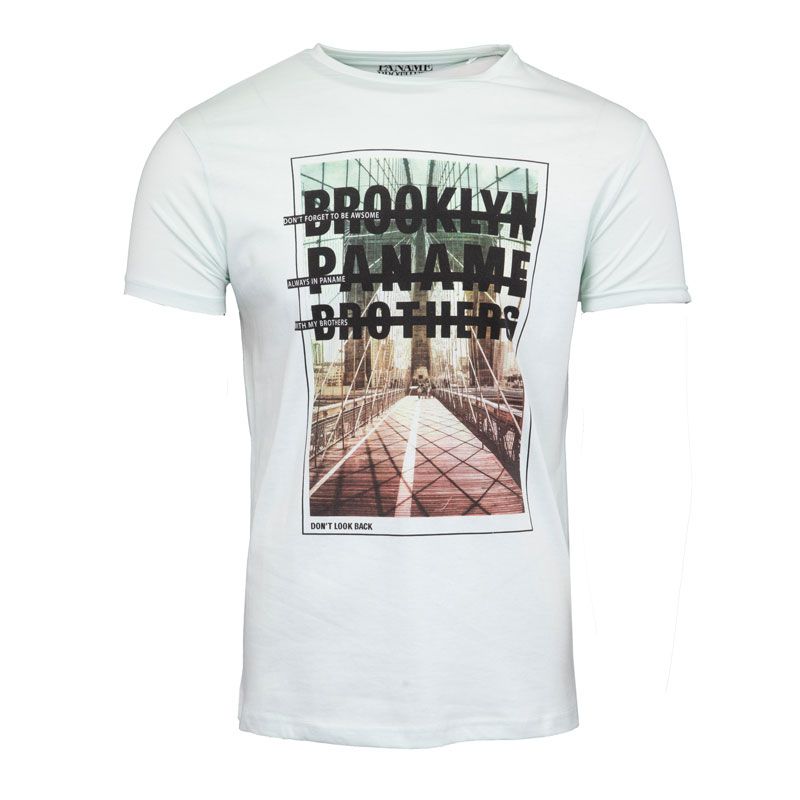 Tee shirt mc photoprint ts-pb 101 Homme PANAME BROTHERS
