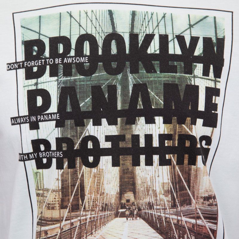 Tee shirt mc photoprint ts-pb 101 Homme PANAME BROTHERS Tee shirt mc photoprint ts-pb 101 Homme PANAME BROTHERS