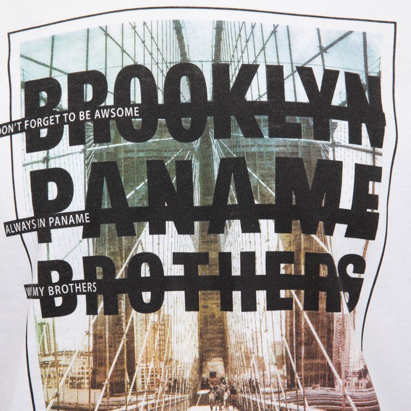 Tee shirt mc photoprint ts-pb 101 Homme PANAME BROTHERS Tee shirt mc photoprint ts-pb 101 Homme PANAME BROTHERS