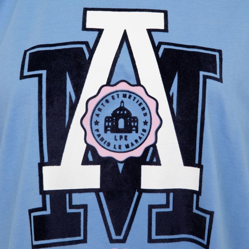 Tee shirt bleu tam Femme LA PETITE ETOILE