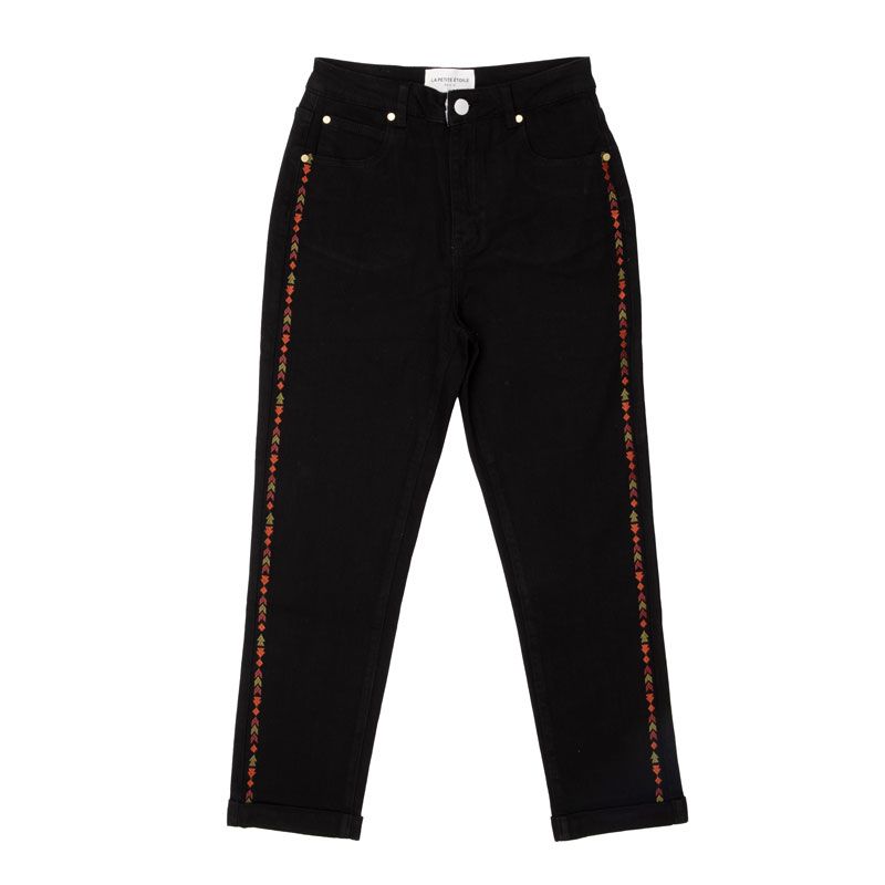 Jean blanc pome Femme LA PETITE ETOILE