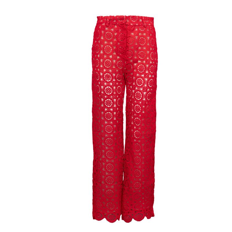 Pantalon rouge pepina Femme LA PETITE ETOILE