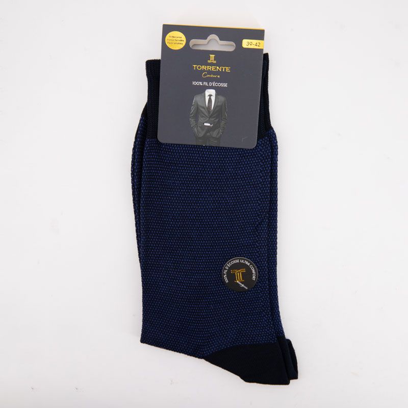 Chaussettes fil d'ecosse fantaisies 24018 Homme TORRENTE