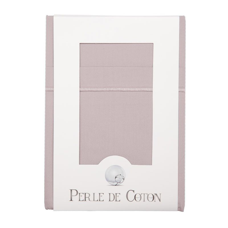 Taie d'oreiller multi couleurs 5070 Mixte PERLE DE COTON