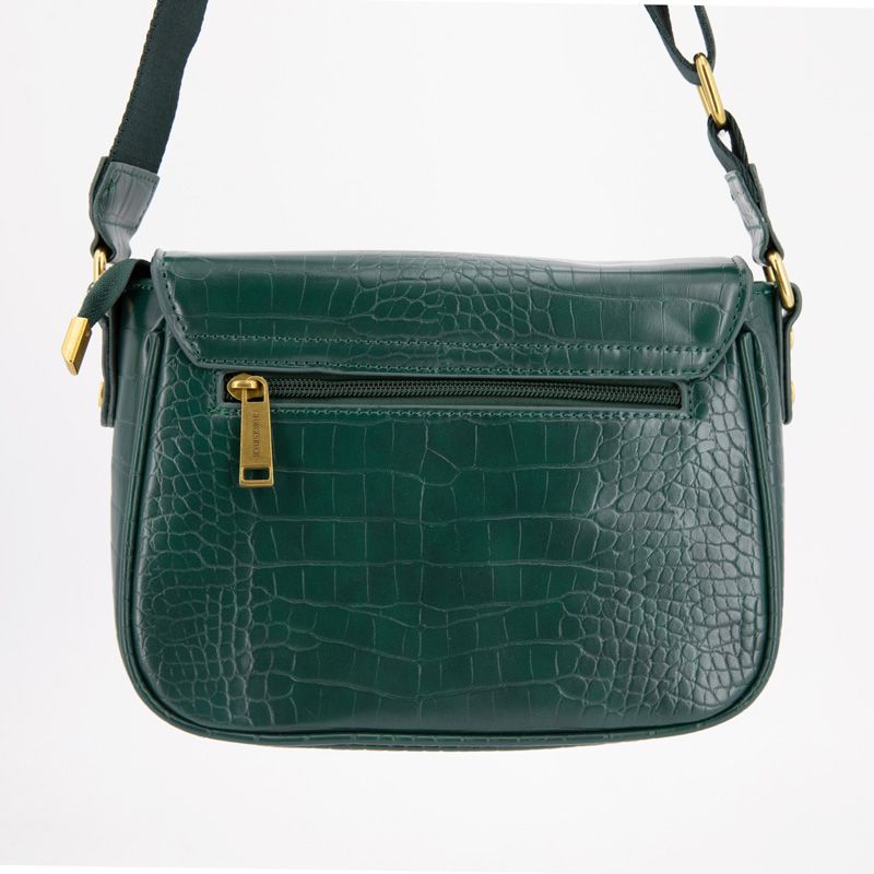 Sac bandouliere Romy motif croco à clip doré 22x18x8cm Femme GEORGES RECH Sac bandouliere Romy motif croco à clip doré 22x18x8cm Femme GEORGES RECH