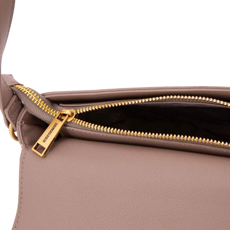 Sac bandouliere taupe romelie 27x15x7cm Femme GEORGES RECH Sac bandouliere taupe romelie 27x15x7cm Femme GEORGES RECH