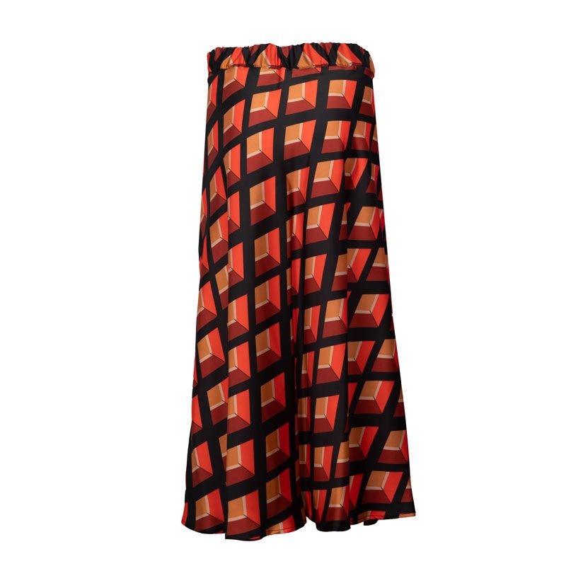 Jupe imperial femme arancio/nero ggp8csk Femme IMPERIAL