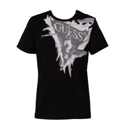 Tshirt mc noir l5gi20k8hm4-jblk Enfant GUESS Tshirt mc noir l5gi20k8hm4-jblk Enfant GUESS