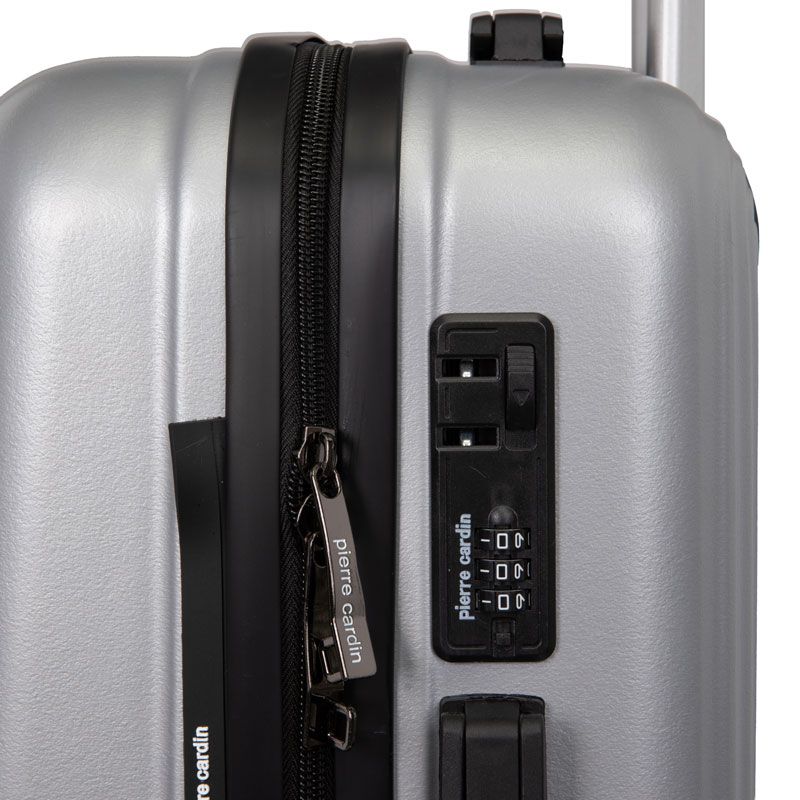 Valise gris galina pc13490-3slv 55cm Mixte PIERRE CARDIN