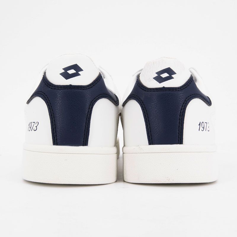 BASKET WHITE NAVY LOTTO 1973 EVO 40-45 BASKET WHITE NAVY LOTTO 1973 EVO 40-45